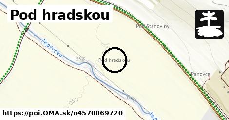 Pod hradskou