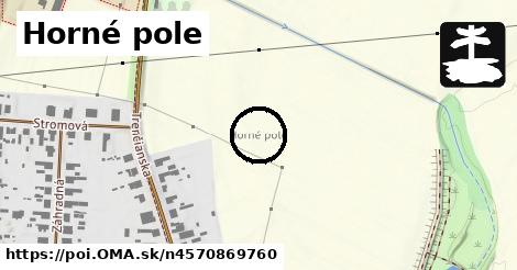 Horné pole