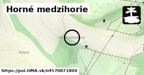 Horné medzihorie