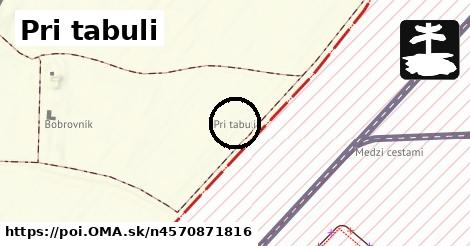 Pri tabuli