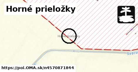 Horné prieložky