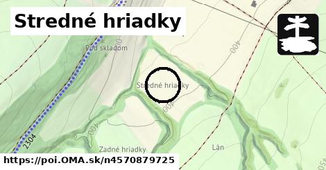 Stredné hriadky