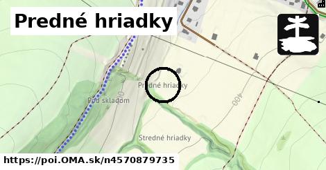 Predné hriadky