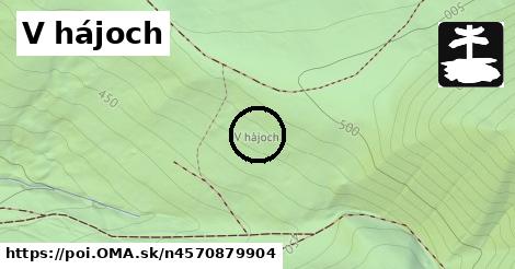 V hájoch