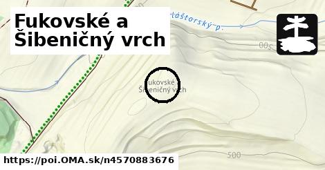 Fukovské a Šibeničný vrch