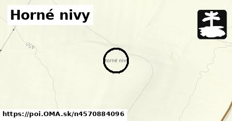 Horné nivy