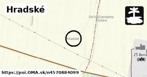 Hradské