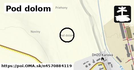 Pod dolom