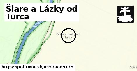 Šiare a Lázky od Turca