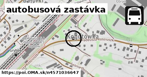 autobusová zastávka