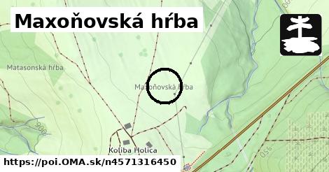 Maxoňovská hŕba