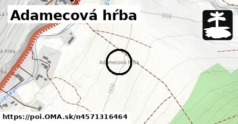 Adamecová hŕba