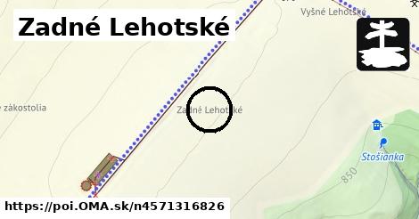 Zadné Lehotské