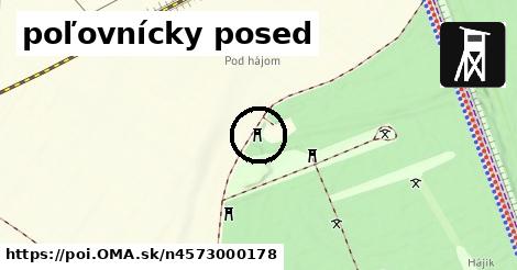 poľovnícky posed