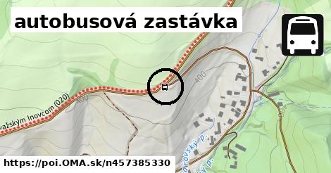 autobusová zastávka