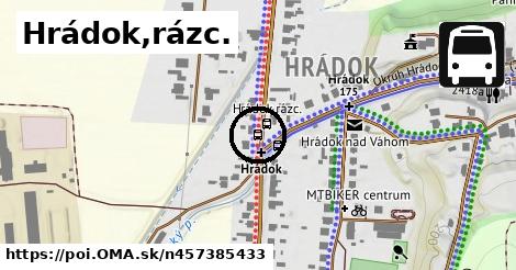 Hrádok,rázc.