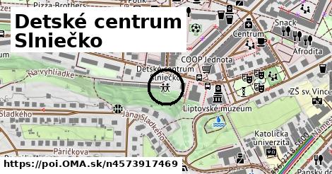 Detské centrum Slniečko