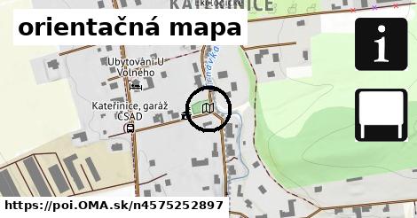 orientačná mapa