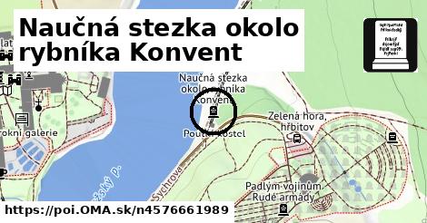 Naučná stezka okolo rybníka Konvent