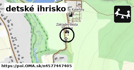 detské ihrisko