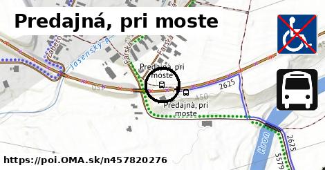 Predajná, pri moste