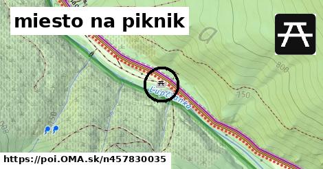 miesto na piknik