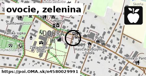 ovocie, zelenina