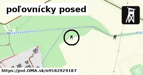 poľovnícky posed