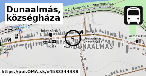 Dunaalmás, községháza