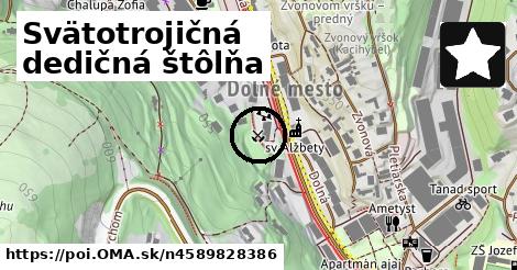 Svätotrojičná dedičná štôlňa