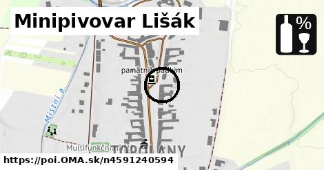 Minipivovar Lišák