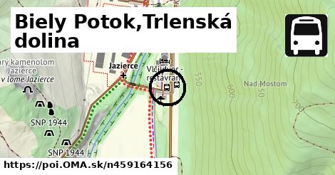 Biely Potok,Trlenská dolina