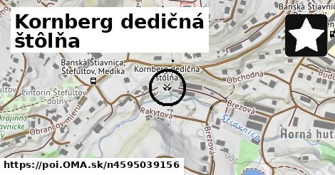 Kornberg dedičná štôlňa