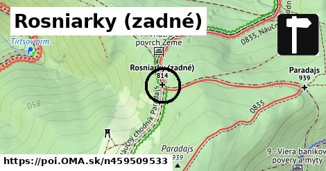 Rosniarky (zadné)