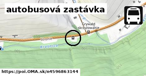 autobusová zastávka