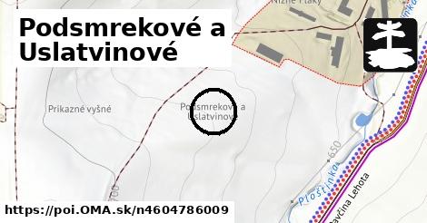 Podsmrekové a Uslatvinové