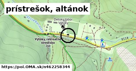 prístrešok, altánok