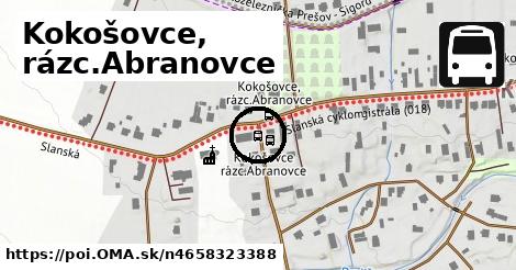 Kokošovce, rázc.Abranovce