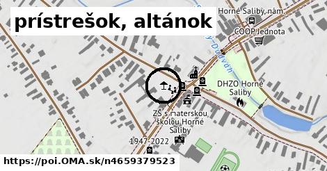 prístrešok, altánok