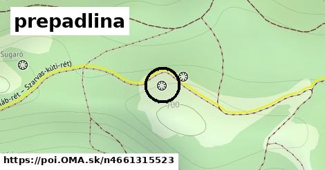 prepadlina