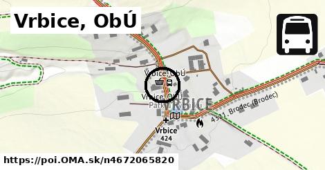 Vrbice, ObÚ