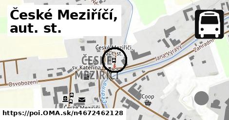 České Meziříčí, aut. st.