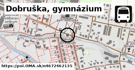 Dobruška, gymnázium