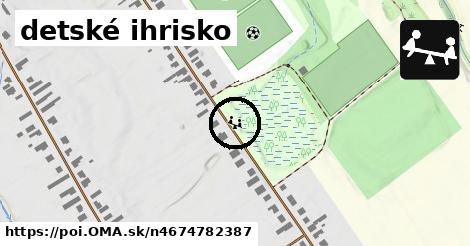 detské ihrisko