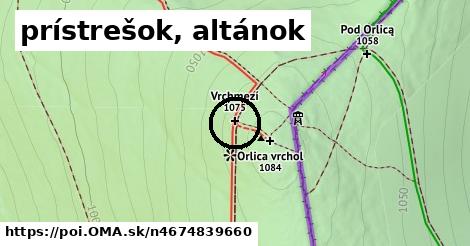 prístrešok, altánok