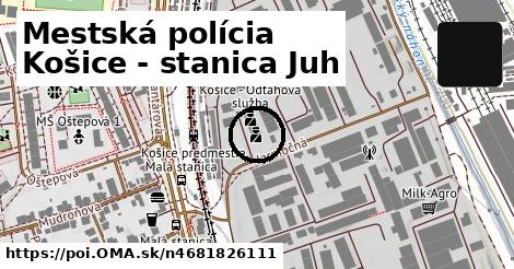 Mestská polícia Košice - stanica Juh