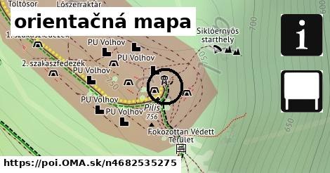 orientačná mapa