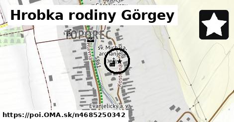 Hrobka rodiny Görgey