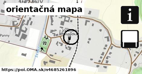 orientačná mapa