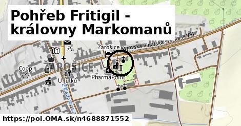 Pohřeb Fritigil - královny Markomanů